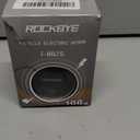 Electric Bike Horn 120dB - 4 Sound Modes & Volume Adjustable, Suspension Mounted Bicycle Horn with Rechargeable Battery, Bike Bell for Adults Kids Bike/Ebike/Scooter, Waterproof Bike Accessories