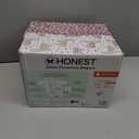 The Honest Company Clean Conscious Diapers for Delicate Skin | Up to 100% Leakproof | Hypoallergenic, Fragrance Free | Girl Prints | Club Box, Size 4 (22-37 lbs), 54 Count (Prints May Vary) (Wild Thang + All the Alpacas)