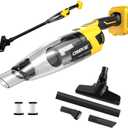Cordless Handheld Vacuum Compatible with DeWalt 20V Max Battery (Tool Only), 17000Pa Brushless Motor Portable Car Vacuum with Washable HEPA Filter & Multi-Nozzles for Auto, Home, Office & Pet Hair