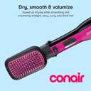 Conair All-in-One Hot Air Brush, Ionic Technology, Mixed Bristles, 1000W