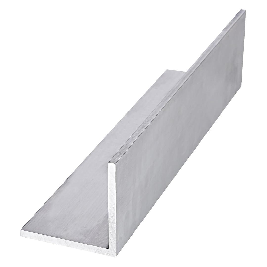 13Inch Aluminum Angle Stock, 3" x 3"x 1/4" Angle Aluminum 6061, T6511 Mill Stock 1/4" Thick 1PCS