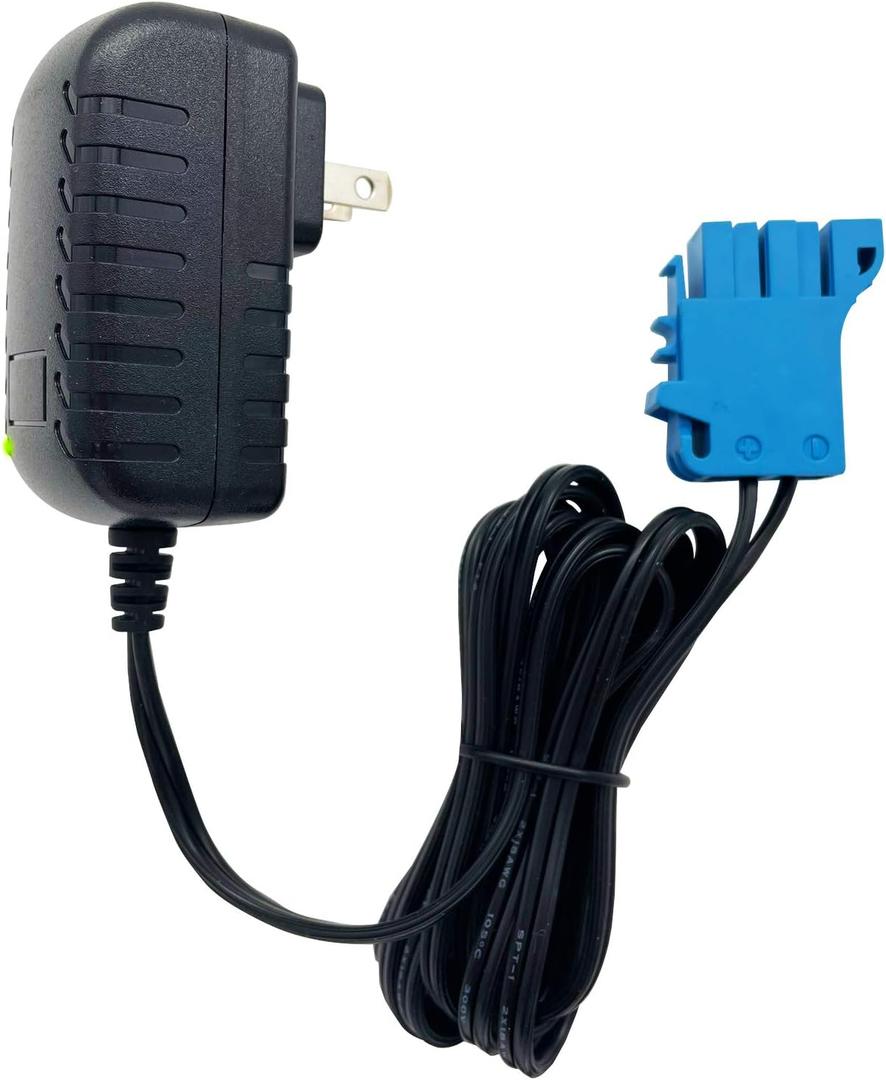 12-Volt Small Plug Charger for Peg Perego Battery,12V Charger for Peg Perego Kids Ride On Toy Cars.