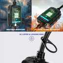 Portable RV Surge Protector 50 Amp - Smart RV Energy Monitor - Bluetooth Surge Protector with Auto Power Off 10000 Joule Portable RV Adapter Circuit Analyzer Portable Surge UL ListedFault Detection