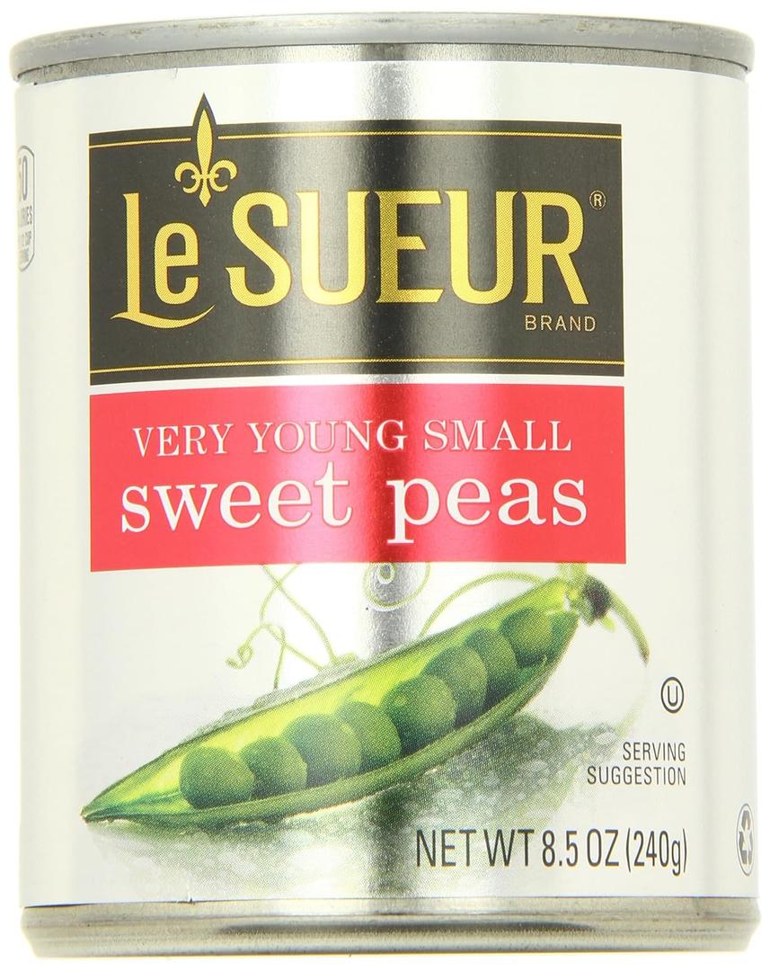 Le Sueur Small Peas, 8.5-Ounce (Pack of 11), Best By: Dec 28,2025