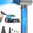 Snow Whiz Turbo Blower, 130,000 RPM High-Speed Cordless Mini Snow Blower Air Duster, 4-Gear Jet Dry Blower for Light Snow, Computer Keyboard, Car & Outdoor Cleaning