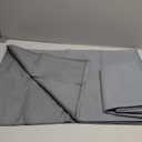 Hot Yoga Towel, Non-Slip Thicker Hot Yoga Mat Towel with Corner Pockets, 25"x72", Microfiber Sweat Absorbent, Perfect for Hot Yoga, Bikram, Pilates and Yoga Mats (Grey, 72x25 inches)