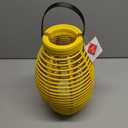 Solar Lantern,Outdoor Wicker Lanterns Waterproof, Rattan Solar Lights,Hanging Lanterns Outdoor,Table Lamp Decoration Lights for Garden,Patio,Porch,Trees,Pathway,Outside