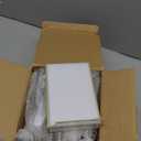 Dasher Products Gold Picture Frames Double-Sided, 6-Pack 4x6 Acrylic Table Number Holders, Clear Easel Stands for Signs, Gold Frames for Wedding Table Numbers, Menu Holders, and Photo Displays for Events and Décor