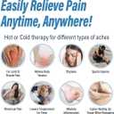 6 x Reusable Click Instant Heat Packs, Pocket Hand Warmers, Snap It Hot/Cold Gel Heating Pad for Adults & Kids, Instant Hot Pad, Hot Compress, Hand Click Gel Warmers for Body