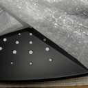 Black Rain Shower Head with Handheld Shower Head, 5 Spray Modes, Matte Black