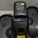 Under Desk Elliptical Machine, Electric Ellipse Leg Exerciser as Seen on Tv for Seniors with 12 Adjustable, Portable Quiet Elliptical Machine, Seated Pedal Exerciser with Remote Control (Orange)