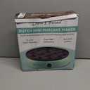 Baker's Friend Mini Pancakes Maker Machine, Dutch Mini Pancake Griddle, 14 Holes Electric Poffertjes Pan, Ideal for Breakfast, Snacks, Desserts & More