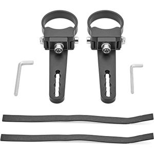 XJMOTO 1.75'' Custom Side Roll Cage Bull Bar Clamps LED Light Mount Bracket Compatible with Ranger RZR Ace General Fit Arctic Cat YXZ Teryx ATV UTV