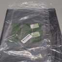 HAUTOCO 4 Pcs Medium Trifold Poster Board 26 x 15.74 inches Tri Fold Presentation Boards Black Corrugated Cardboard for Science Fair, School Project, Event Displays, Business