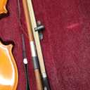 Mendini by Cecilio 14 Inch Solid Wood Viola Set for Beginners - Hand Carved Acoustic Viola Kit with Hard Case, Bow, Rosin, Bridge and Extra Strings (brown)