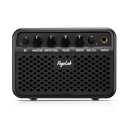 POGOLAB Mini Guitar Amp, 5W Small Portable Electric Guitar Amplifier, Clean & Drive Effects 2 Channels, Rechargeable Bluetooth Speaker with Headphone Jack, for Daily Practice (Black)