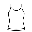Suuksee Nevy Blue Tank Top for Ladies Size S