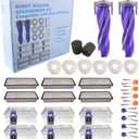 Replacement Accessories Parts Kit Compatible with Narwal Freo Z10 Ultra/Freo Z10 - Includes 6 Dust Bags, 6 Mop Pads, 6 Filters, 8 Side Brushes, 2 Rubber Main Brushes, 2 Water Tank Filter Sponge