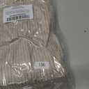Girls Cardigan Sweater Kids Color Block School Uniforms Button Down Long Sleeve Knit Tops Tweens Winter Clothes (Beige)