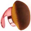 Blend & Blur Ultra Large Body Makeup Brush For Self Tanner, 5.11inch Wide-headed Kabuki Brush, Leg Makeup &Bronzer Self Tan Applicator Provides Effortless Pretty Finish, Blending Applicator- Rose Gold