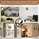 2 x Yootiko Cat Dog Memorial Suncatcher, Pet Memorial Gifts Pet Sympathy Gift to Memorialize The Loss Pass Away Gifts Windows Memorial Ornament with Personalized Decorations of Name Date (B 31 Dog)