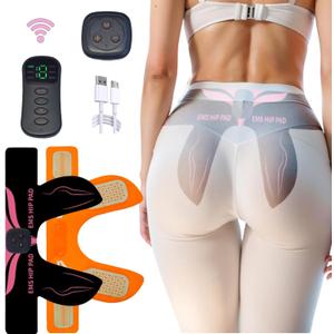 Hip Booty Trainer EMS Wireless Muscle Stimulator, emsculpting Machine, Glute Toning Device for Women