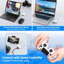 USB SD Card Reader SD Card Reader for iPhone, MBODMI USB-C & Lightning Dual Port Connectors,Digital Camera Adapter to iPhone USB C, Memory Card Reader Supports SD/Micro SD/USB 3.0 No App Required