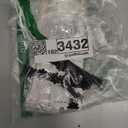 3 Pairs Bra Straps Decorative, White Black Skin Color Elastic Lace Flowers Dress Strapless Replacement Shoulder for Women Girls