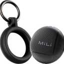 Bluetooth Tracker for iOS and Android. Smart Tracking Tag for Apple Find My/Google Find My Device (Find Hub) App. Item Finder Locator for Keys, Luggage, Suitcase, Backpack, Purse (1 Pack) (Dual System, 1PC)