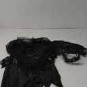 SOMOYA Halloween Fallen Angel Dress Costume Black Fallen Dress Costumes Wings Cosplay for Women (Black, XL)