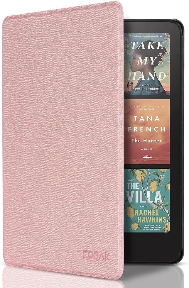 CoBak Case for 7" E-Readers - All New PU Leather Cover with Auto Sleep Wake Feature for E-Readers 2024 Released