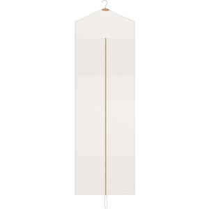 Sotiff Cotton Dress Garment Bags for Long Gowns Long Dress Travel Breathable Foldable Storage Bag Dust Proof(White,70 x 23.6 Inch)