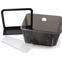  Warehouse Organization Bin and Label Holder Set