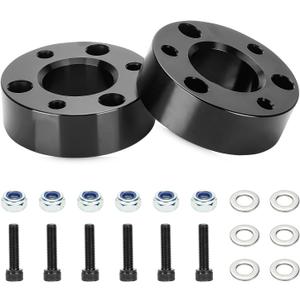 4WD 2.5" Front Lift Kit Strut Spacers fits 2005-2010 Dodge Dakota, 2006-2010 Dodge Ram 1500, Raise 2.5 inch Suspension Level Kit for 2006-2009 Raider, 2011-2023 Ram 1500, Set of 2