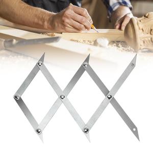 Picket Master Pro 3 Point Center Finder for Precise Measurements, Equidistant Measuring, Center Point Finder, Stainless Steel Center Finder Tool, Equal Space Divider, for Welding and Woodworking