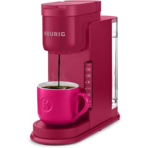 Keurig K-Express Single Serve K-Cup Pod Coffee Maker, 3 Brew Sizes, Strong Button Feature, 42oz Removable Reservoir, Island Berry