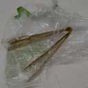 XEVOM 2 Pack 9 Inch Serving Tongs,Gold Salad Buffet Tongs,Stainless Steel Serving Utensils