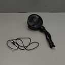 Gaiatop Mini Portable Stroller Fan, Battery Operated Small Clip on, Detachable 3 Speed Rechargeable, 360 Rotate Flexible Tripod Better Cooling for Car Seat Crib Treadmill Travel Black