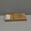 Flameless Taper Candles, 9.6" Real Wax Battery Operated, 3 Pack Led Candles with 3D Wick, Flickering, Ivory