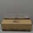 RICHER HOUSE 5 Set Floating Shelves for Wall Decor, Wall Mounted Book Shelf, Nursery Shelves Picture Ledge Shelf with Lip for Storage, Bedroom, Living Room, Bathroom - Brown