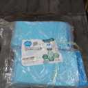 MED PRIDE Disposable Chux Pads 23in X 36in, Super Absorbent Bed Pads for Incontinence, Underpads for Adults, Kids, Pets (50 Count (Pack of 1) Blue/White)