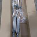 Hugo Mobility Adjustable Crutches for Walking, Tall Adult Walking Crutches, Comfortable Lightweight Crutches with Underarm Pad and Hand Grip