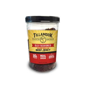 Tillamook Country Smoker Real Hardwood Smoked Silver Dollar Beef Jerky, Old Fashioned, 13 Ounce (BB: 12/04/2025)