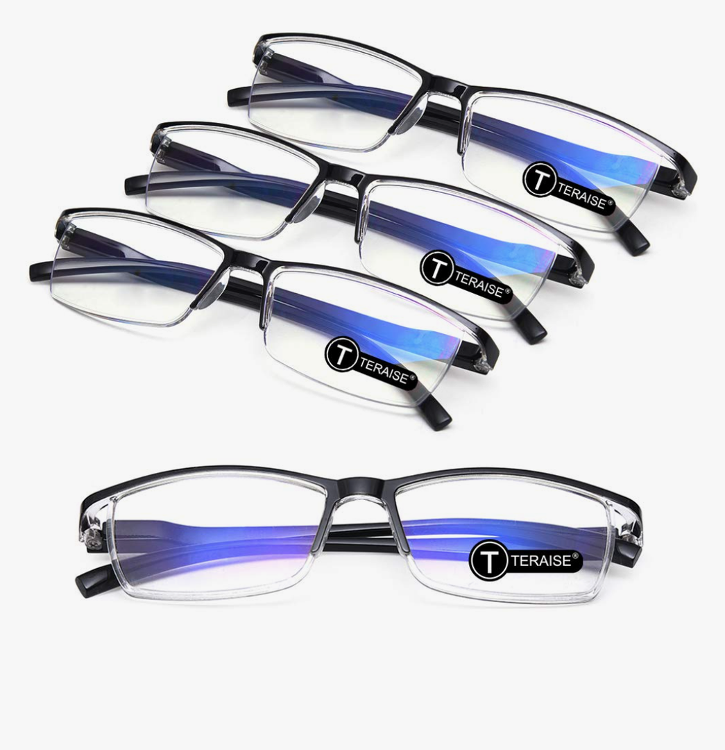 TERAISE Fashion Anti-blue light Reading Glasses Men Women Computer Reader