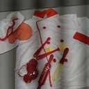 Noamus 11 Pcs Kid Chef Role Play Costume Set, Pretend Chef Outfit with Realistic Accessories, Kitchen Toys Kid Cooking Dress-Up Set, Chef Supplies Role Play Gifts for Boy Girl Ages 3+, Halloween