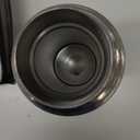 Milton Thermosteel Flip Lid 1000, Double Walled Vacuum Insulated Thermos 1000 ml | 34 oz | 1 Ltr | 24 Hours Hot and Cold Water Bottle with Cover, Stainless Steel, BPA Free,Leak Proof | Silver