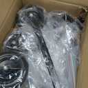 Updated Dog Wheelchair for Back Legs, Small Dog Wheelchair with Wheels, Light Weight Pet Wheelchair for Leg Support Helps Senior,Injured,Paralyzed, M & Pink