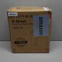 BONSEN Shredder for Home Office, 4 Gallons 8-Sheet Cross Cut Credit Card Shredder, Small Paper Shredder for Home Use, High Security Level P-4, ETL Certification (S3101) (Black)