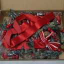 6 Pcs Mini Christmas Wreaths for Kitchen Cabinet, 7.87" Small Christmas Wreath with Ribbon Bows, Red Berry Norfolk Pine Candle Ring Holder for Table Centerpiece Window Chair Wall Decors