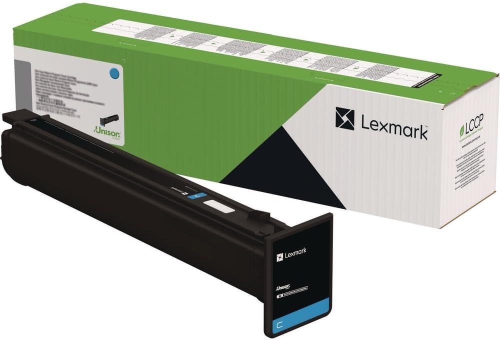 Lexmark Toner Cartridge - Output Color Cyan - Yield: 46900 - Printer Compatibility CS963, CX961, 962, 963